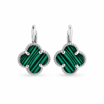 Srebrne naušnice CLOVER - Affinity Silver 
