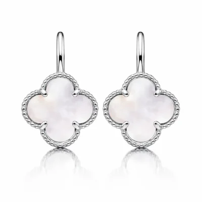 Srebrne naušnice djetelina Trinidad - Affinity Silver 