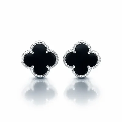 Srebrne naušnice CLOVER - Affinity Silver 