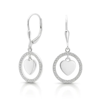 Srebrne naušnice Florencia - Affinity Silver