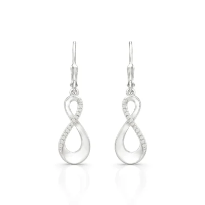 Srebrne naušnice Graciela - Affinity Silver