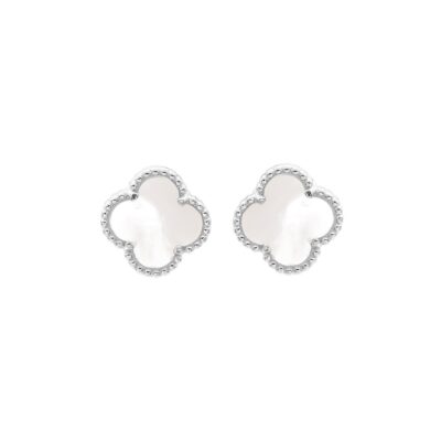 Srebrne naušnice djetelina Yamira - Affinity Silver Srebrne naušnice djetelina Yamira