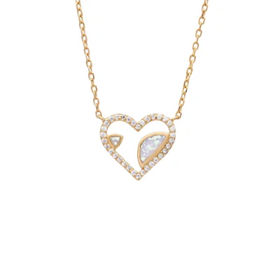 Srebrna ogrlica Srce Serafina - Affinity Silver 