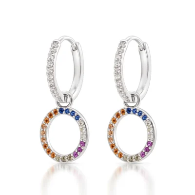 Srebrne naušnice Julieta - Affinity Silver 