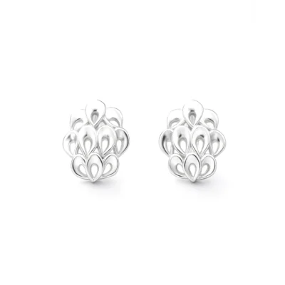 Srebrne naušnice Eloisa - Affinity Silver