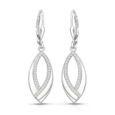 Srebrne naušnice Camila Rosa - Affinity Silver