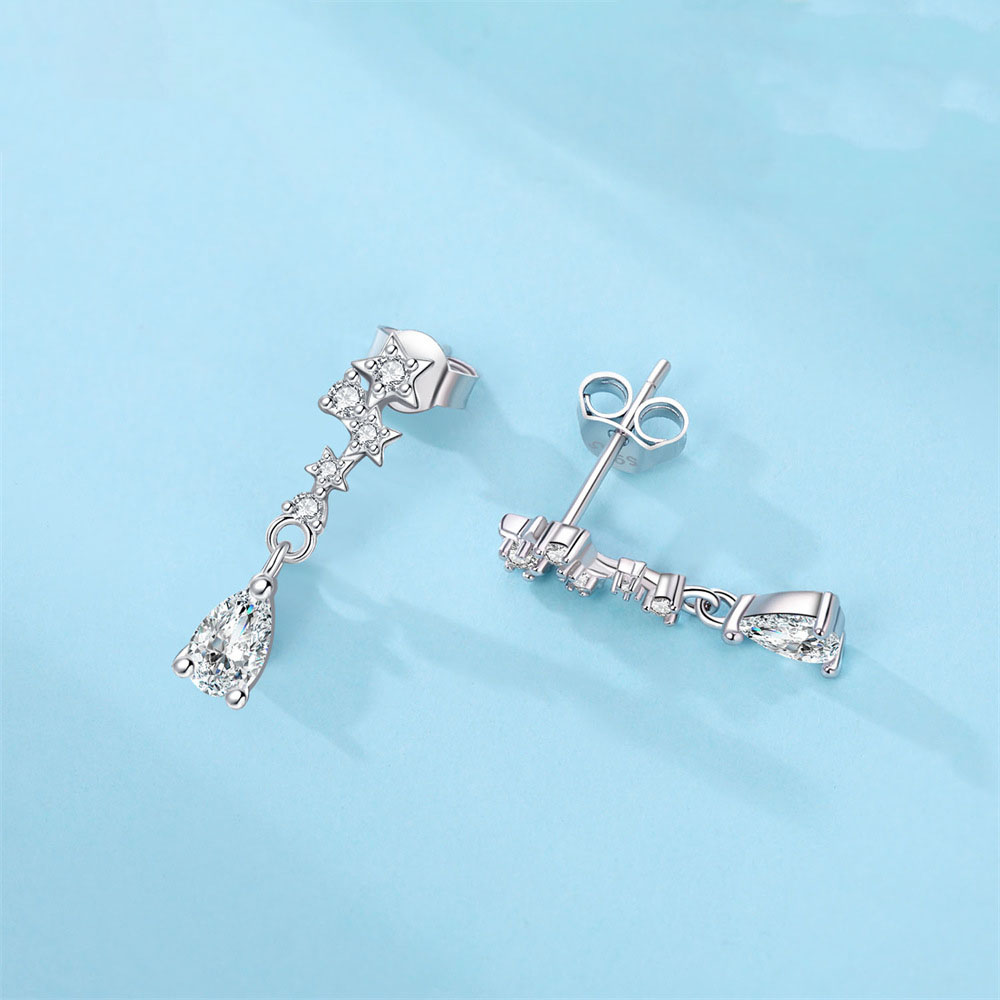 Srebrne naušnice Bibiana - Slika 2