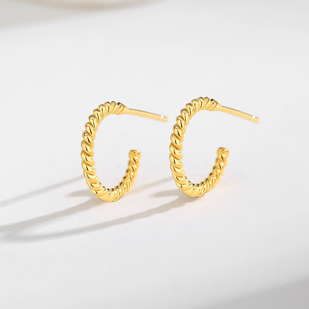 Srebrne naušnice Betina - Slika 2