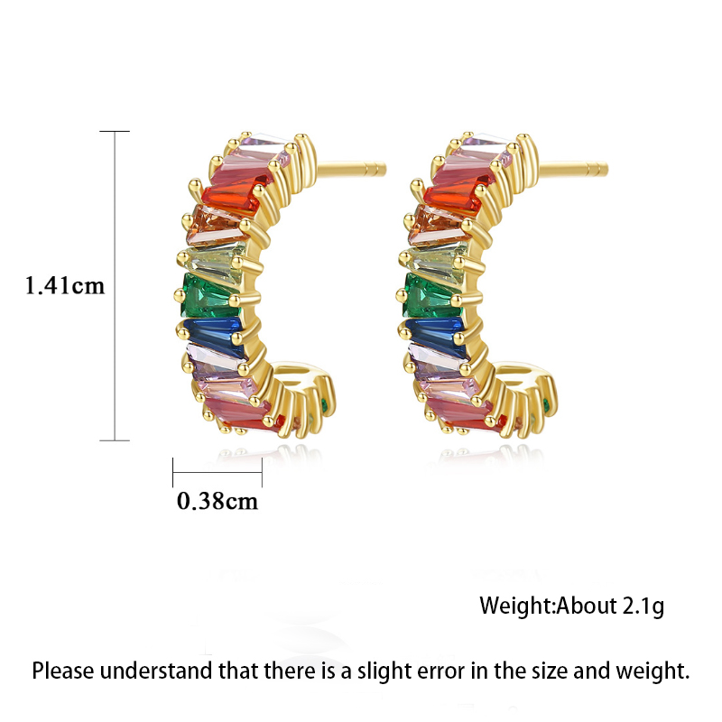 Srebrne naušnice Beatrice - Slika 2