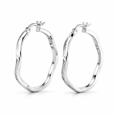 Srebrne naušnice - Affinity Silver 