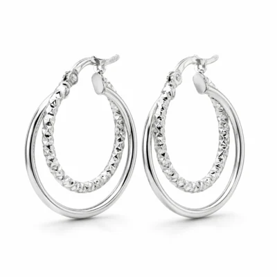 Srebrne naušnice - Affinity Silver 