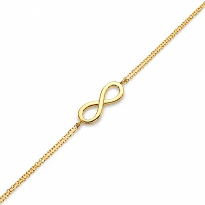 Srebrna narukvica Infinity - Affinity Silver 