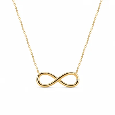 Srebrna ogrlica Infinity - Affinity Silver 