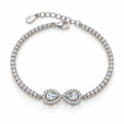Srebrna narukvica Infinia - Affinity Silver 