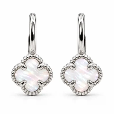 Srebrne naušnice Lucky Elegance mini - Affinity Silver 