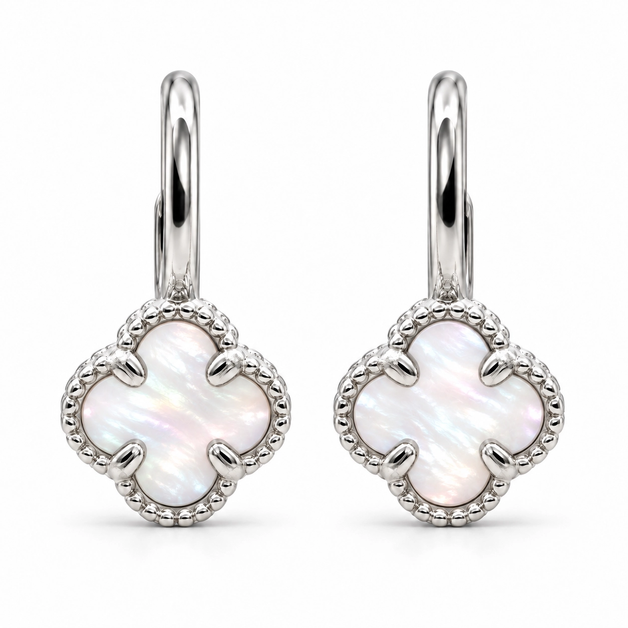 Srebrne naušnice Lucky Elegance mini